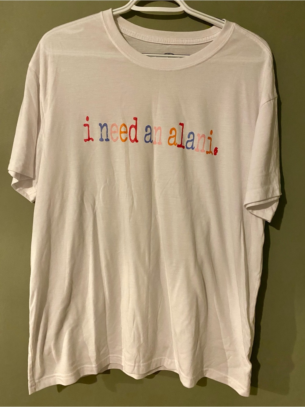Unisex I need an Alani Graphic Tshirt